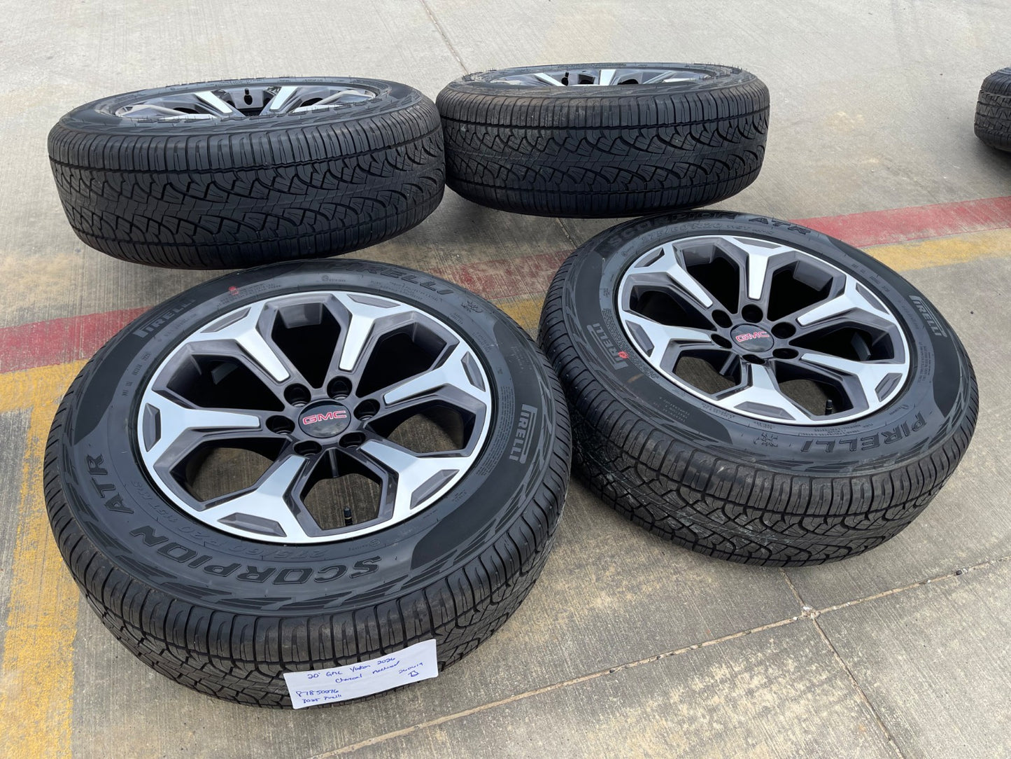 20" GMC Sierra AT4X Canyon Chevy Silverado OEM wheels rims 2025 2026 2027 NEW