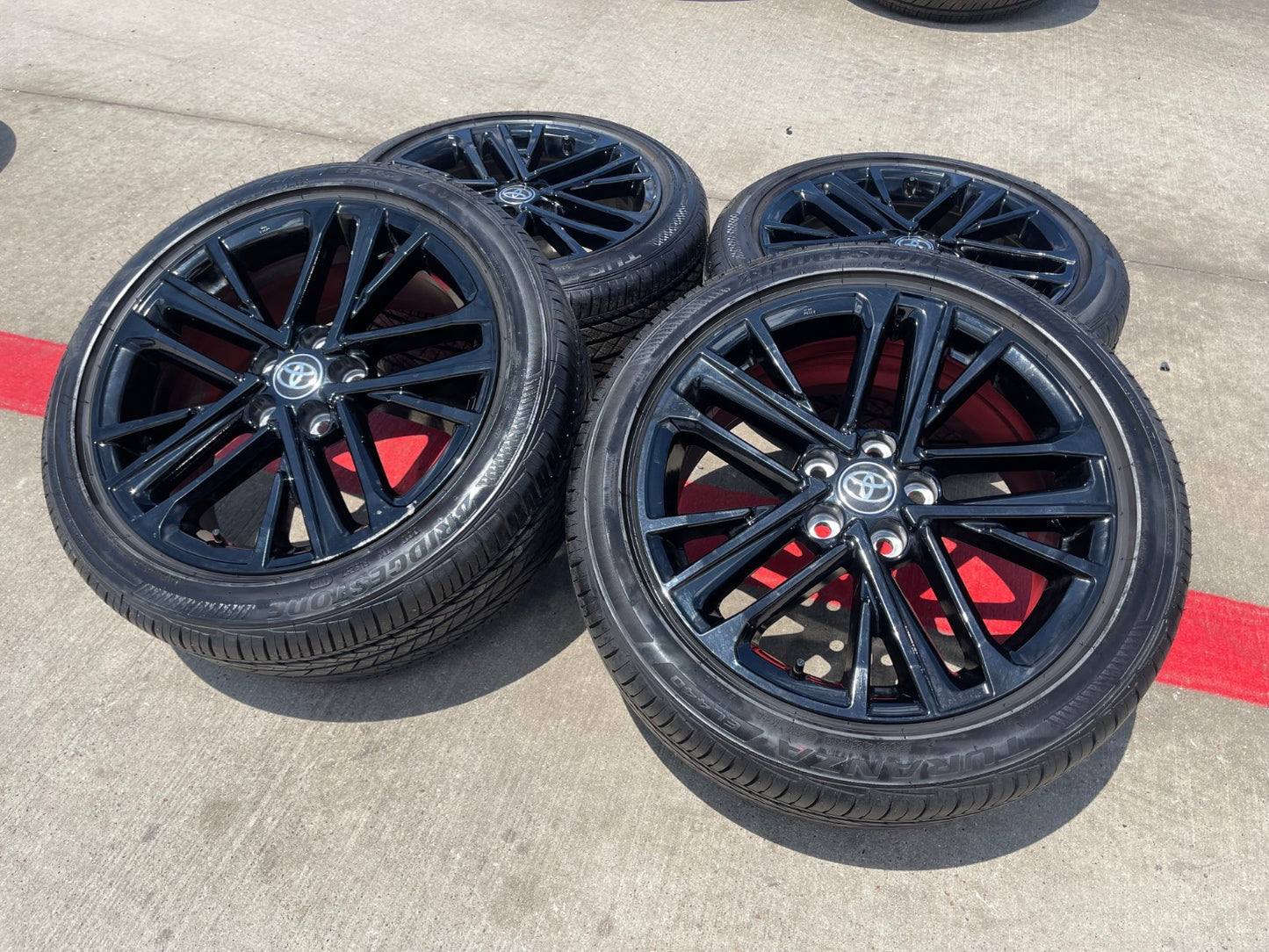 18" Toyota Camry XSE OEM 95968 wheels rims Avalon Lexus 2024 2025 2026 2027 SET