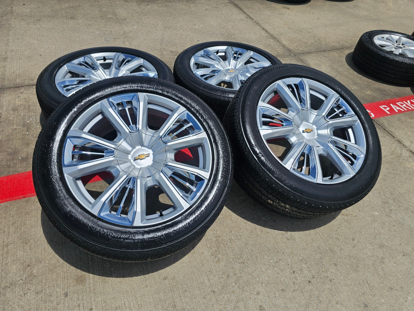22" Chevy Tahoe RST Premier OEM wheels rims 14046 96951 SET Silverado Suburban