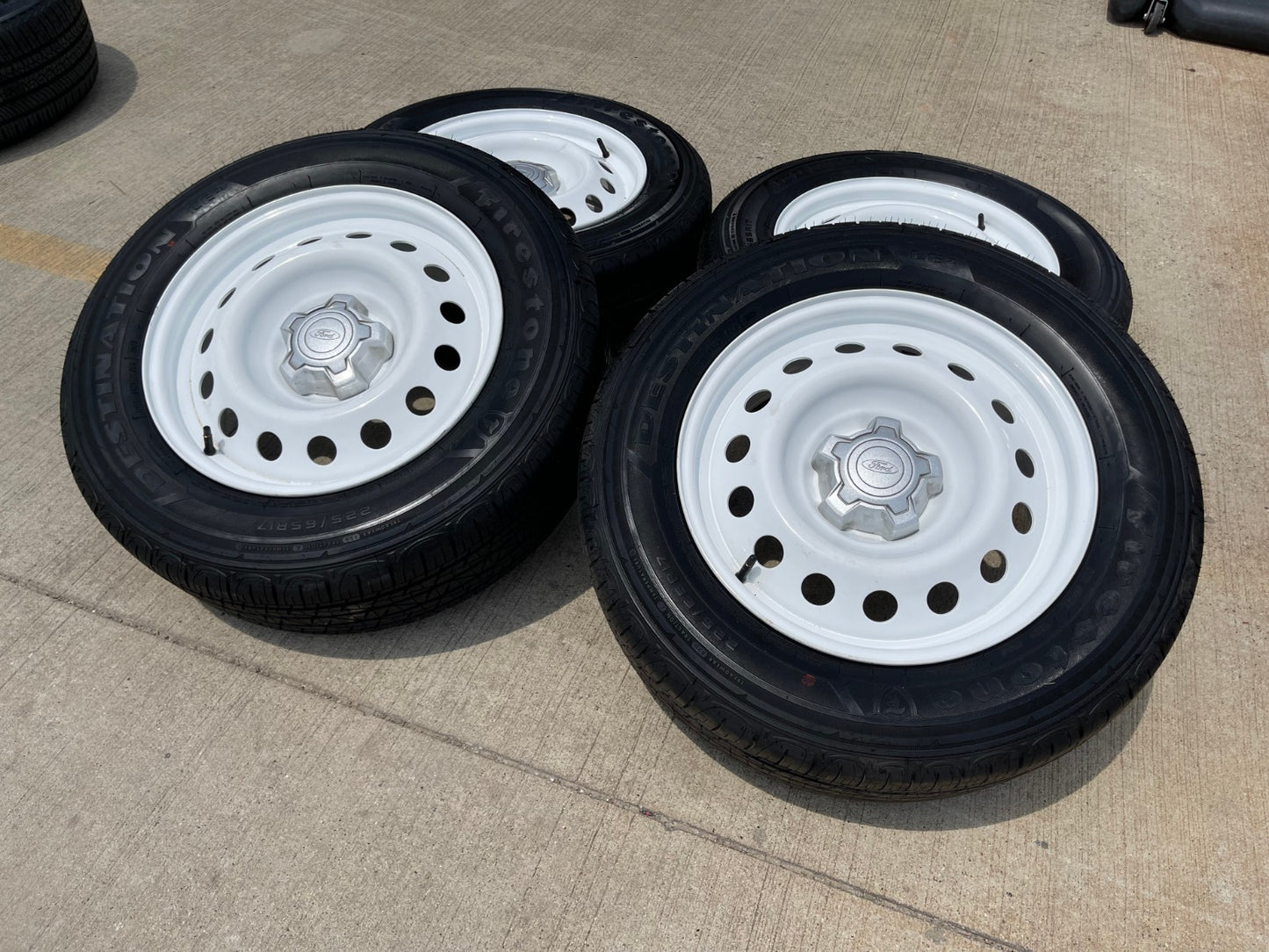 17" Ford Maverick Bronco Sport WHITE rims wheels 10415 OEM NEW