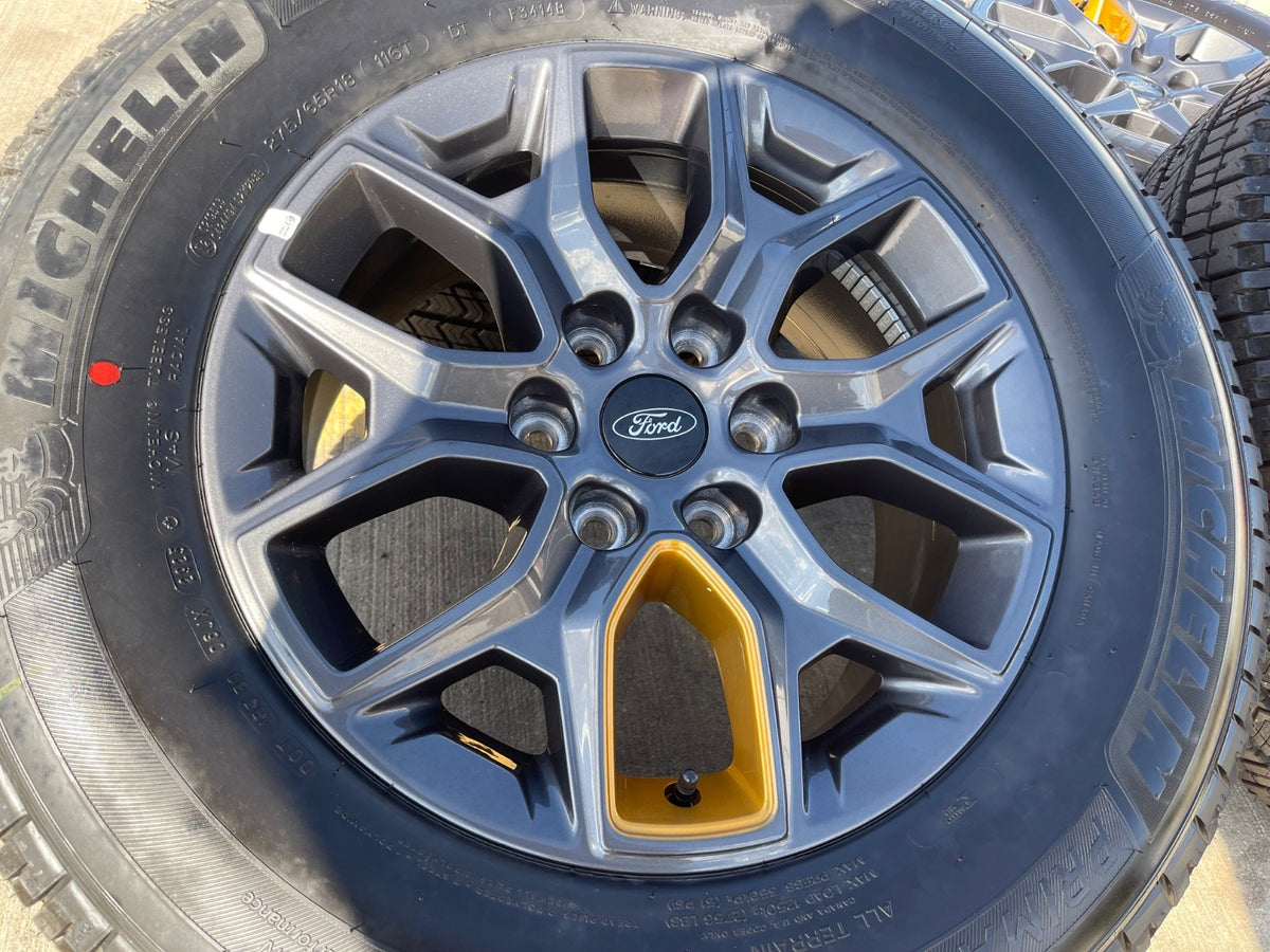 18" Ford Expedition F-150 TREMOR OEM rims wheels 2026 2027 SET MICHELIN NEW