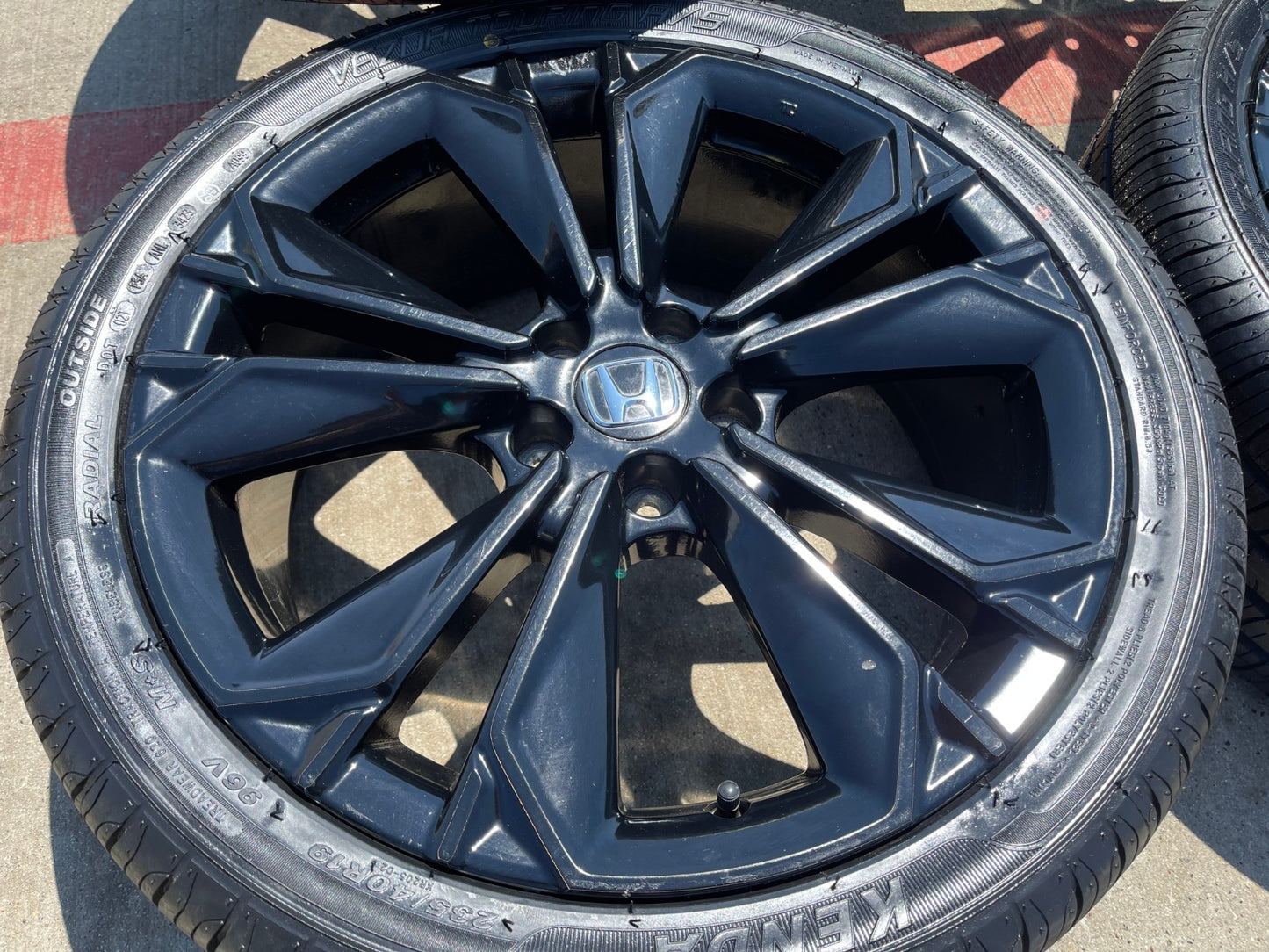 19" Honda Accord Civic CR-V Touring OEM wheels rims HR-V 60312 black