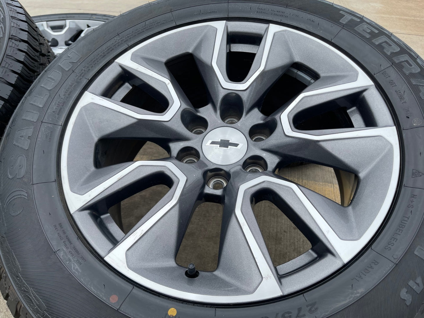 20" Chevy Silverado 1500 Tahoe Suburban OEM 5915 5916 SET wheels rims 2005-2027