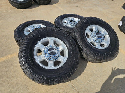 17" Ford F-250 F-350 OEM rims wheels 3950 tires NITRO 34" DISCOUNTED