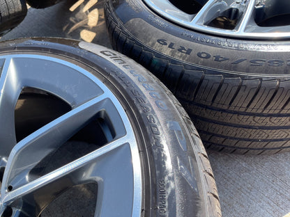 19" Mercedes AMG GT GT43 GT53 OEM wheels rims tires PIRELLI