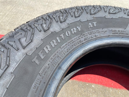 265/65/18 Goodyear Wrangler Territory A/T tire 265/65r18 114T M+S NEW TAKE OFF