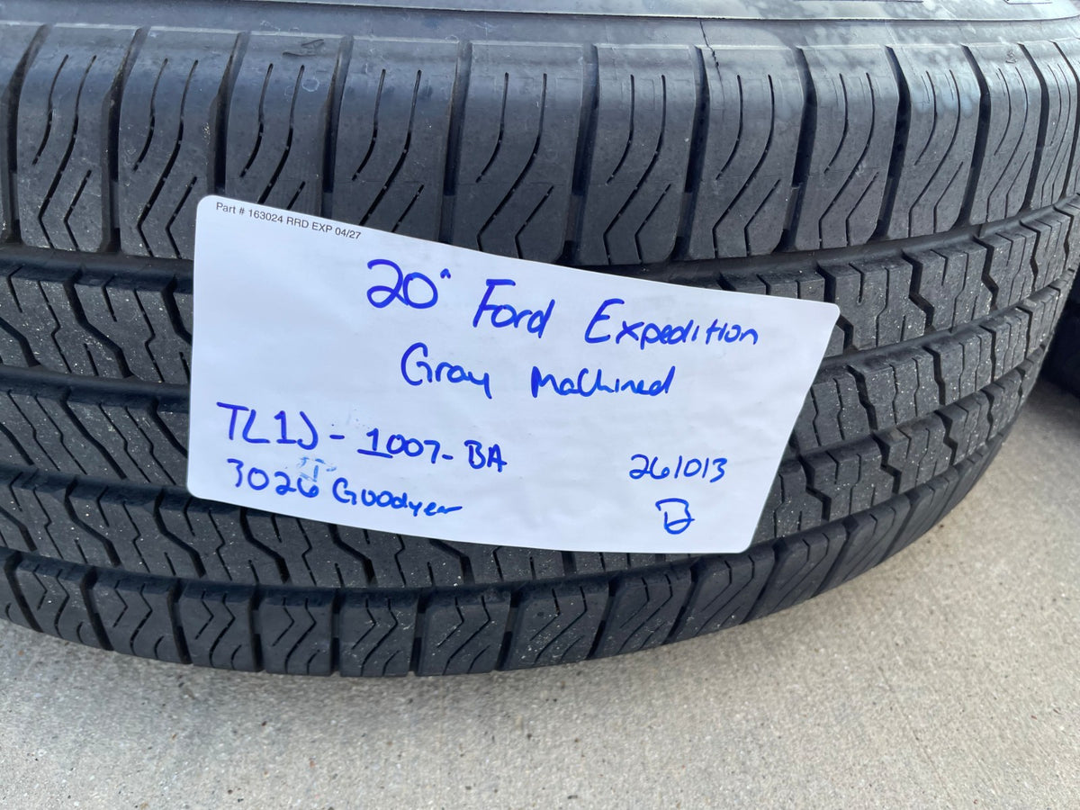 20" Ford F-150 LARIAT OEM rims wheels Expedition SET GOODYEAR 2027 NEW
