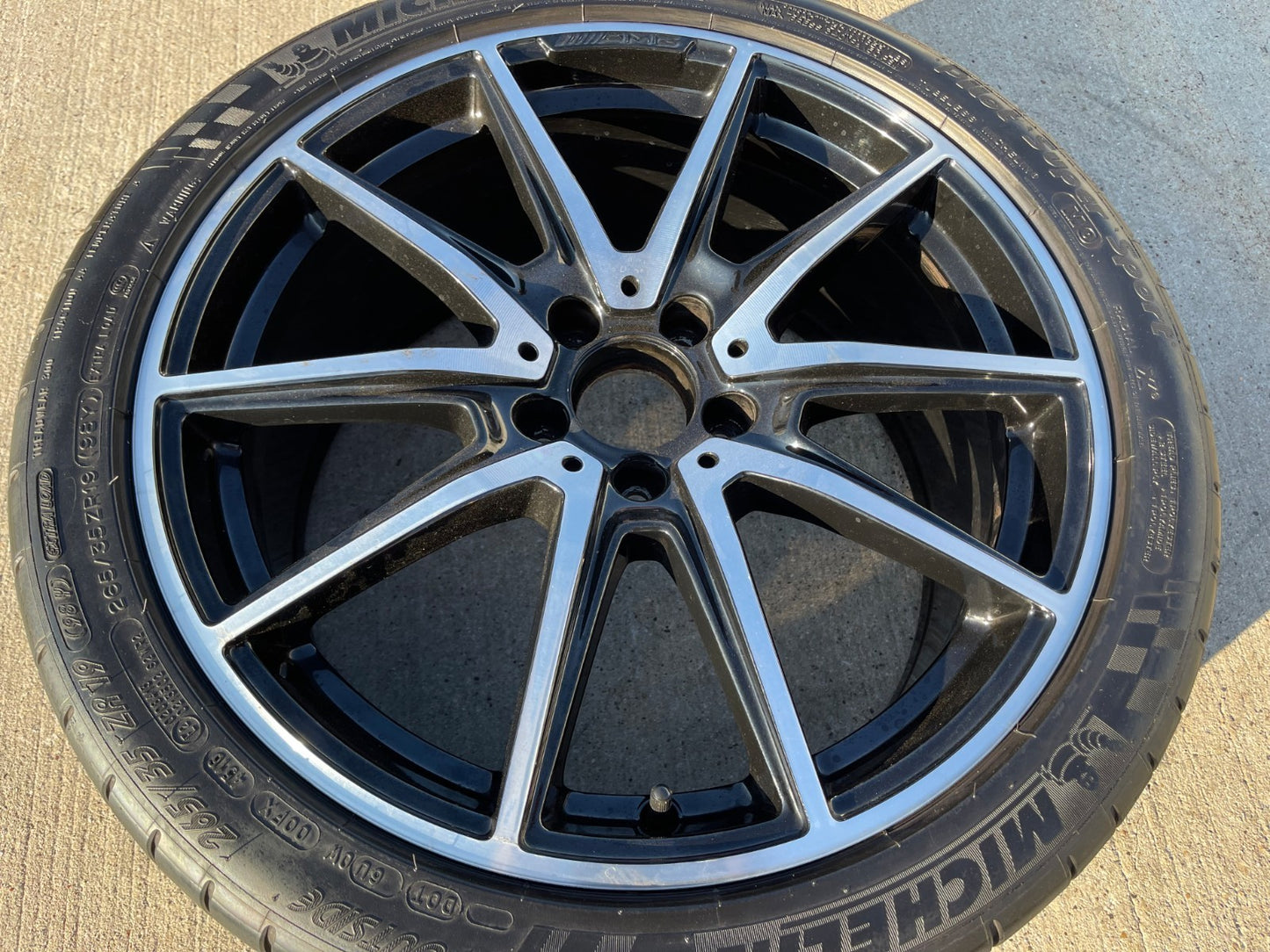 19x9 19" Mercedes GT AMG OEM 85476 wheel rim FRONT 2016 2017 2018 2019 2020 2021
