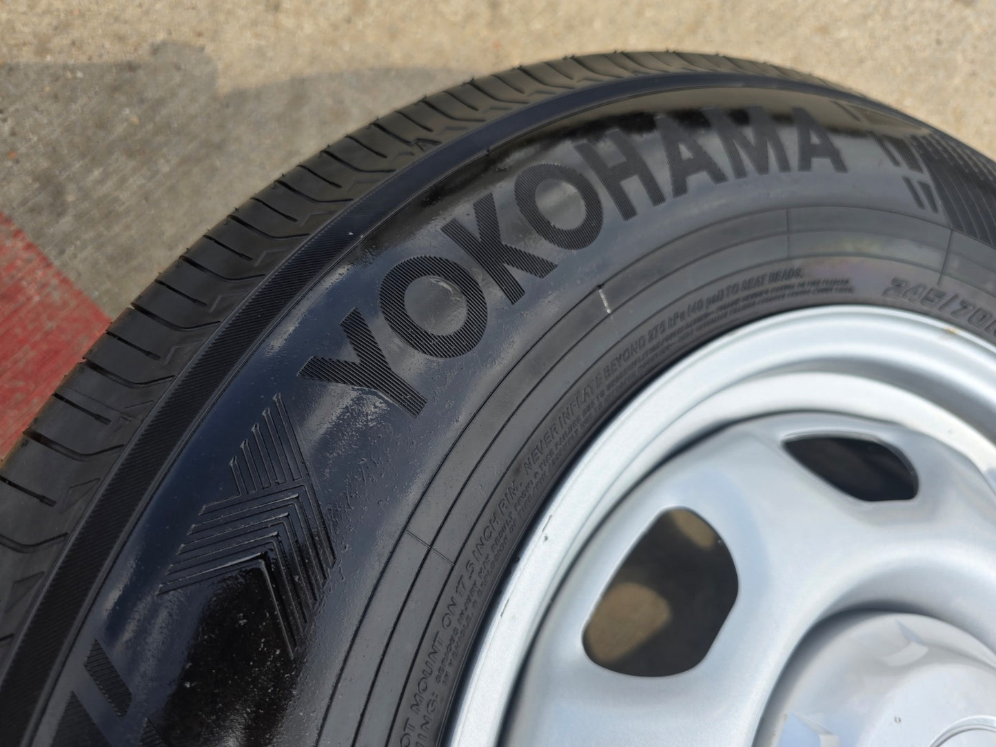 17" Ford F-150 OEM rims wheels 3857 steel 2025 2026 YOKOHAMA NEW SMOKIN DEAL