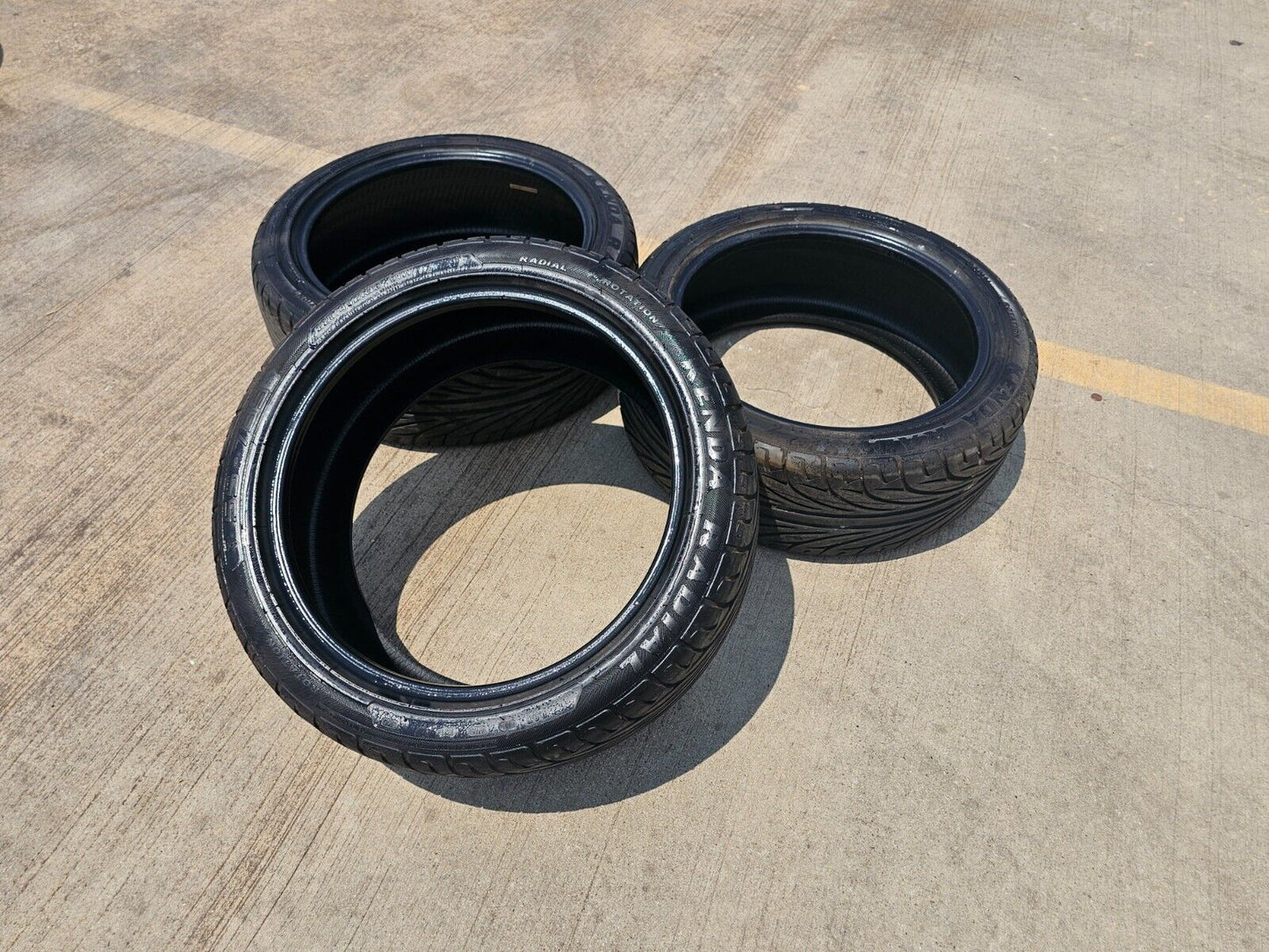 (1) 225/45/18 Kenda SS-779 tire SPARE