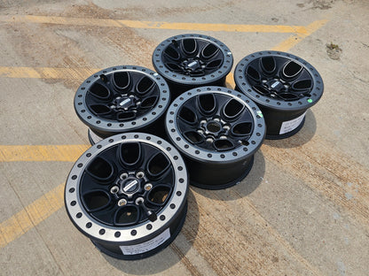 (5) 17" Ford F-150 Raptor OEM BEADLOCK rims wheels 10459 95210 NEW