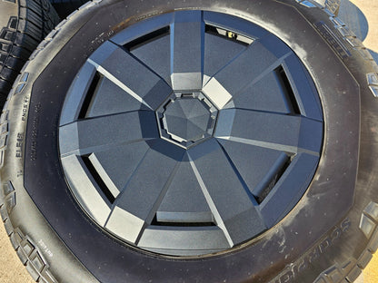 20" Tesla Cyber Truck OEM black wheels rims tires 2024 2025 Cybertruck NEW