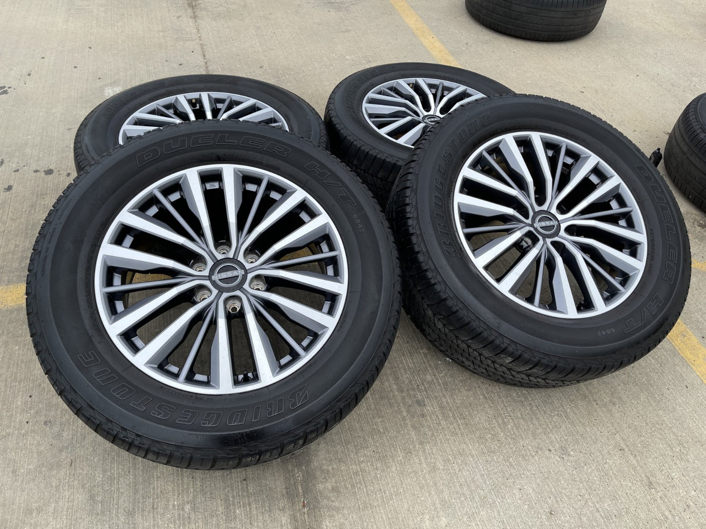 20" Nissan Titan Armada Infiniti QX80 OEM 62858 wheels rims 2024 2025 2026 SET