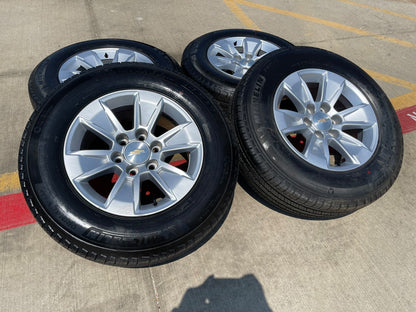 17" Chevy Silverado OEM wheels rims 5908 Colorado GMC Canyon MICHELIN SET