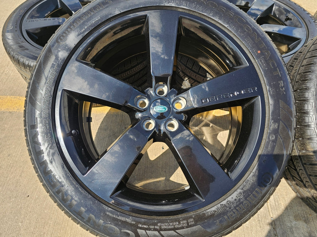 22" Land Rover Range DEFENDER OEM 72353 wheels rims CONTINENTAL SET