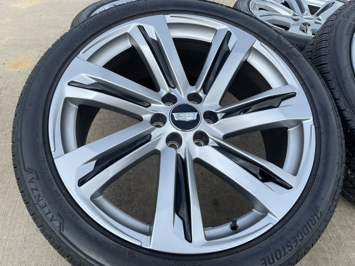 24" Cadillac Escalade V OEM wheels rims SET BRIDGESTONE GREAT DEAL