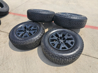17" Nissan Frontier OEM Desert Runner 62832 wheels rims tires 2023 2024 2025 NEW