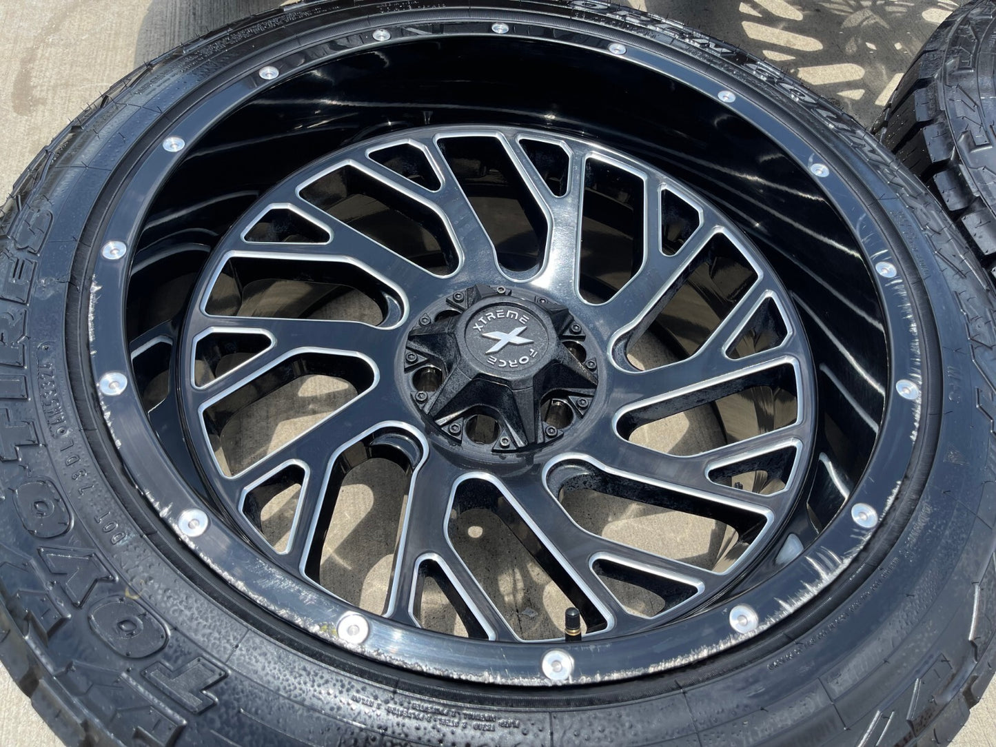 22x12 XTREME FORCE XF- 8 Chevy Silverado Ford F-150 RAM wheels rims 6x139 6x135