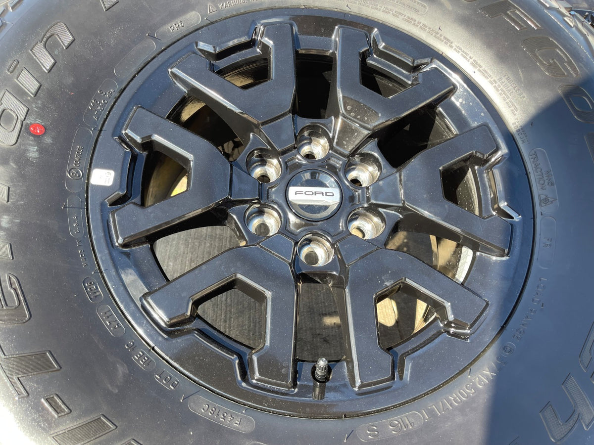 17" Ford F-150 Raptor Bronco OEM 10461 rims wheels 2026 2027 BFG A/T SET 37" NEW