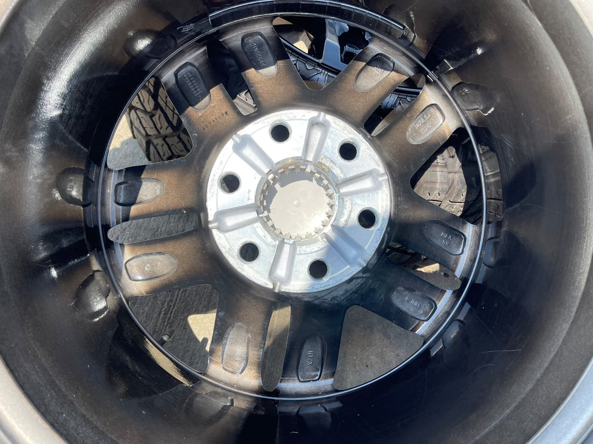 18" Chevy Silverado ZR2 Tahoe TRAIL BOSS GMC OEM 5911 wheels rims GOODYEAR M/T