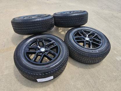 18" Jeep Grand Cherokee L OEM wheels rims 9286 Durango 2025 2026 MICHELIN NEW