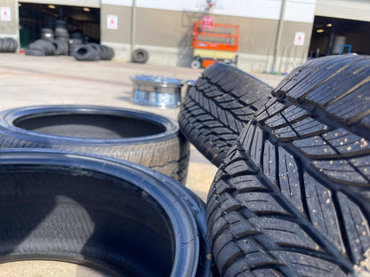 (4) 225/40/18 Vogue tires 92W XL 225/40R18 SET