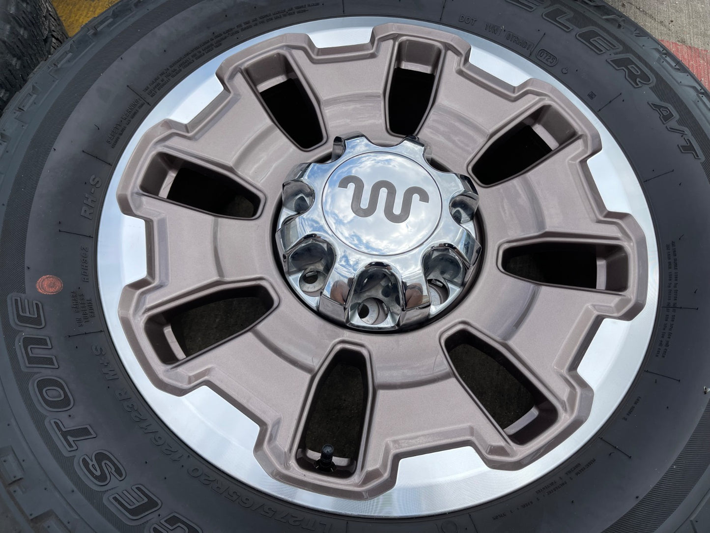 20" Ford F-250 F-350 OEM 10487 LIMITED KING RANCH tan wheels rims 2024 2025 2026