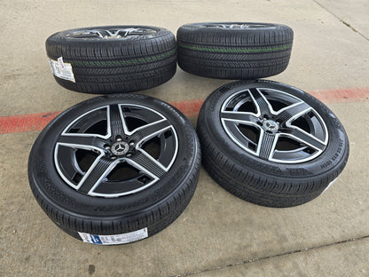 19" Mercedes GLC300 AMG C E S Class OEM 85911 85912 wheels rims tires NEW