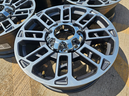 20" Ford F-250 F-350 OEM LIMITED Platinum wheels 10302 10483 rims 2025 2026 NEW