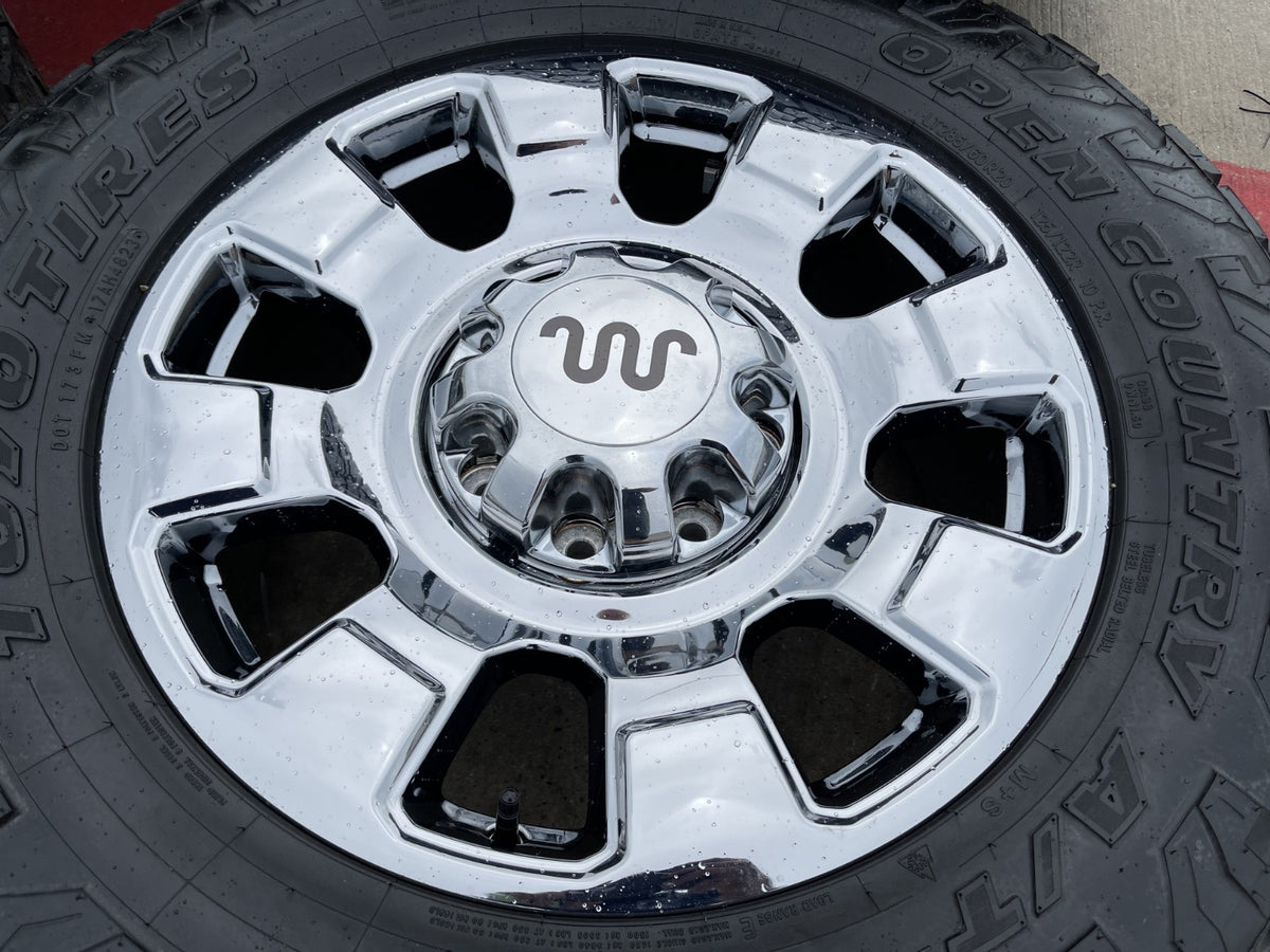 20" Ford F-250 F-350 OEM KING RANCH 10295 25085 10552 chrome wheels rims TOYO