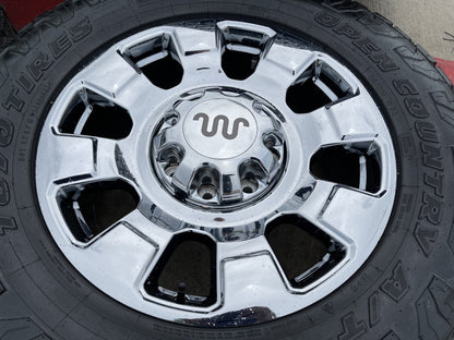 20" Ford F-250 F-350 OEM KING RANCH 10295 25085 10552 chrome wheels rims TOYO