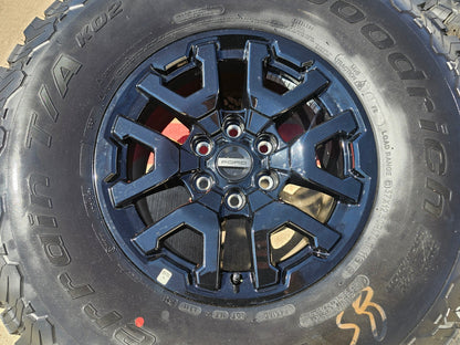 17" Ford F-150 Raptor Bronco OEM 10461 rims wheels 2026 2027 BFG A/T SET 37" NEW