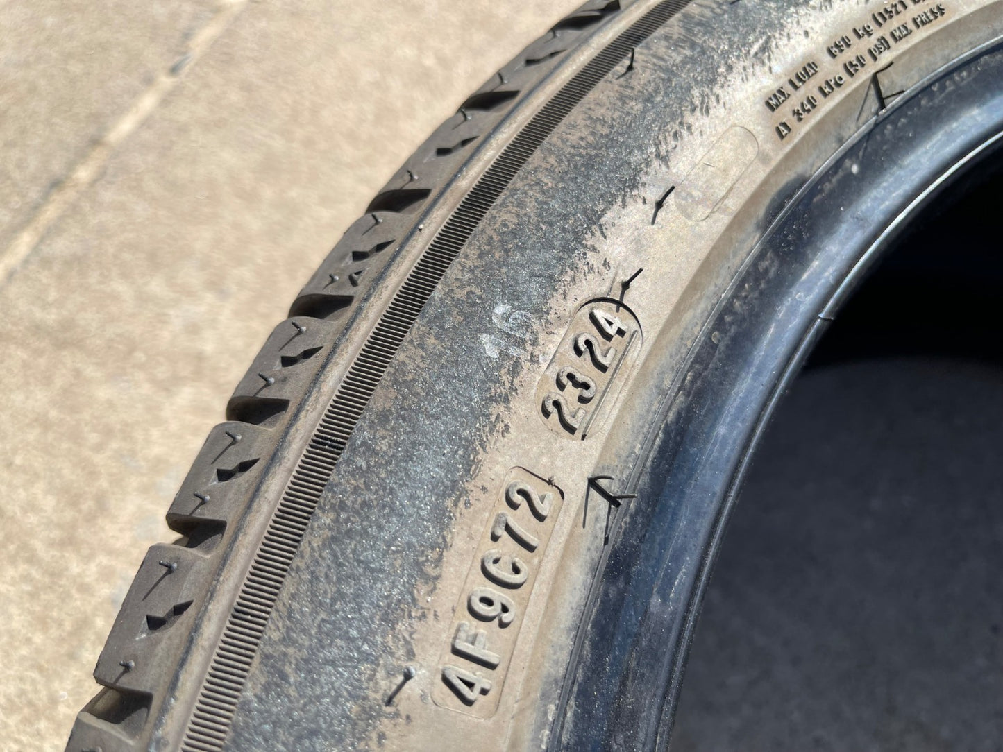 (1) 225/45/18 Bridgestone Potenza Sport A/S tire single 95W M+S 225/45R18 NEW