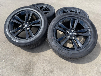 18" Ford Mustang GT OEM 10593 BLACK wheels rims tires 2024 2025 2026 2027 NEW