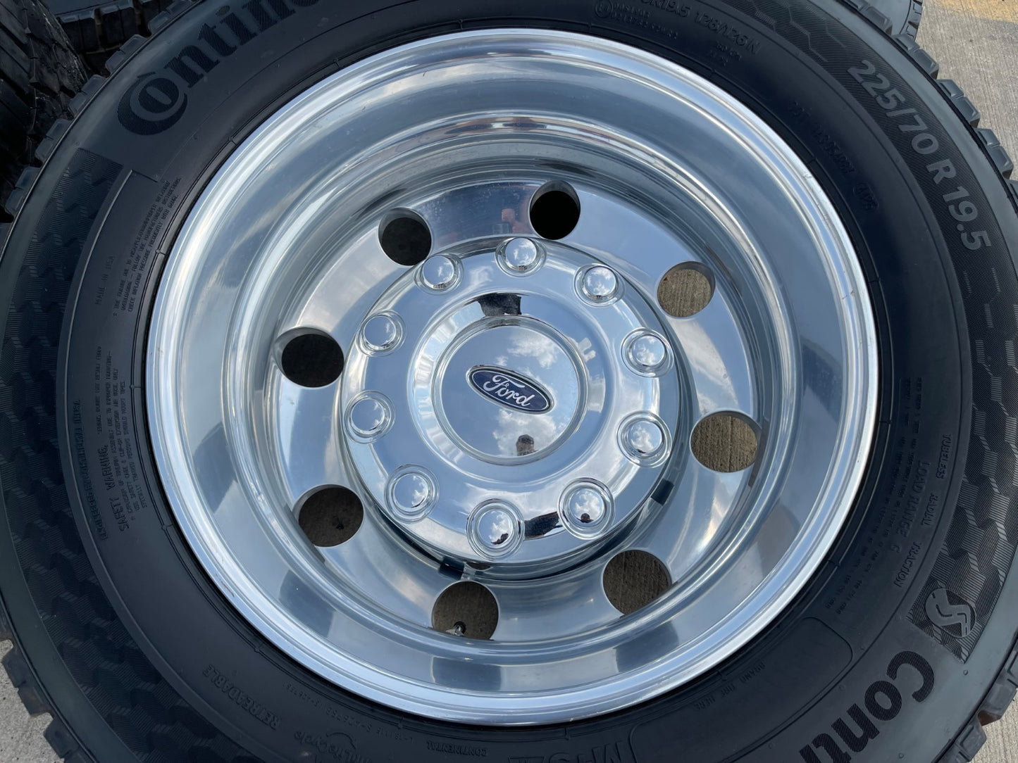 19.5" Ford F-450 Dually F-550 rims wheels RAM 4500 OEM 10x225 2025 2026 2027 NEW