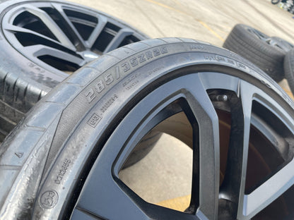 20" Chevy Camaro ZL1 OEM staggered wheels rims 5547 5548 tires