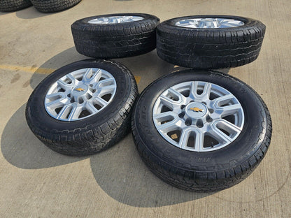 20" Chevy Silverado GMC Sierra AT4 2500 3500 OEM wheels rims 5950 tires