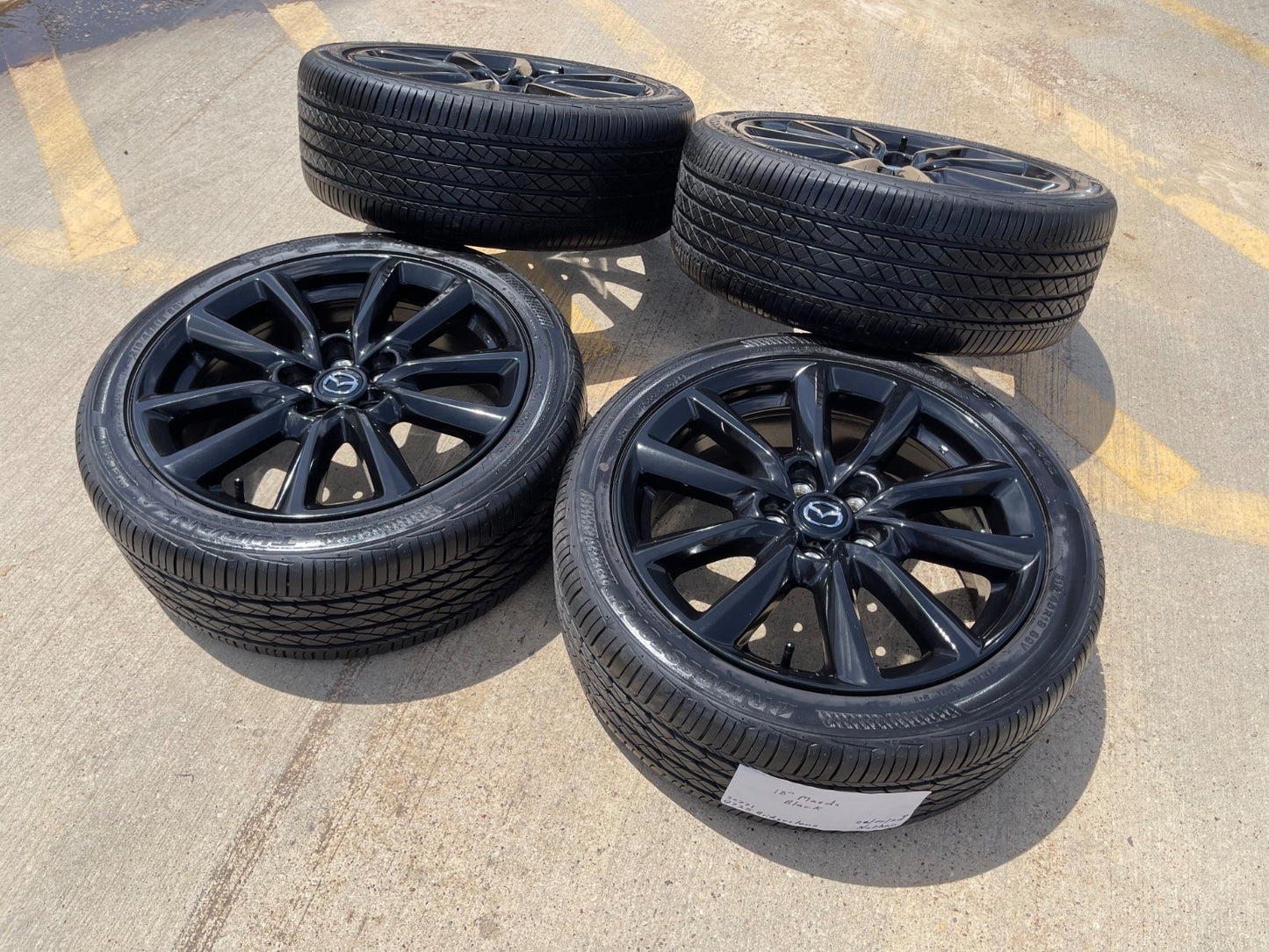 18" Mazda 3 2 5 OEM rims wheels 64971 CX-3 SET 2024 2025 2026 2027 SET