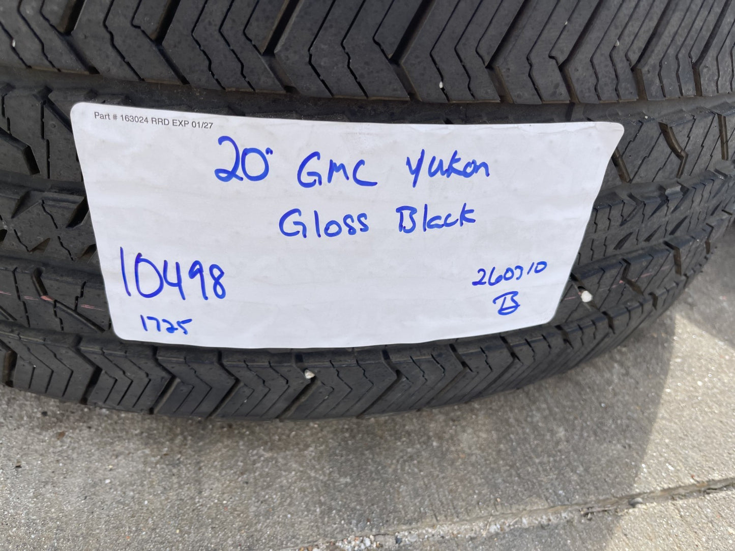 20" GMC Sierra Yukon AT4 Tahoe Silverado 95369 OEM wheels rims HANKOOK NEW 2026