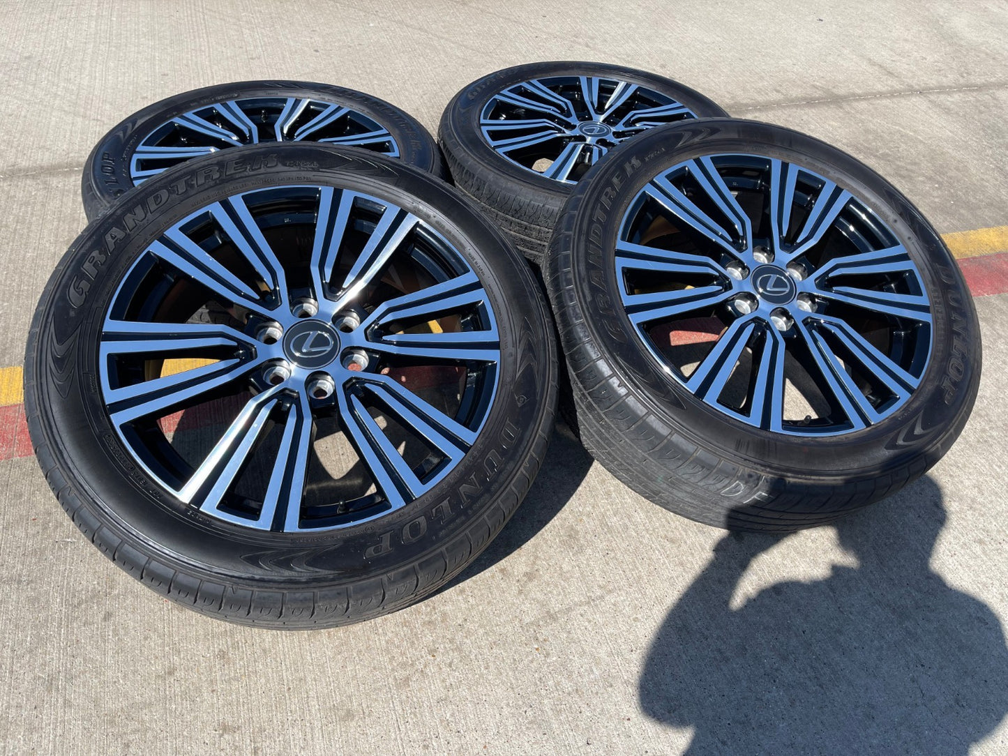 22" Lexus LX600 OEM wheels rims 74402 Toyota Tundra Sequoia 2023 2024 2025 2026