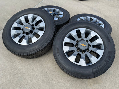 20" Chevy Silverado GMC Sierra AT4 2500 3500 OEM 5960 5947 wheels rims MICHELIN