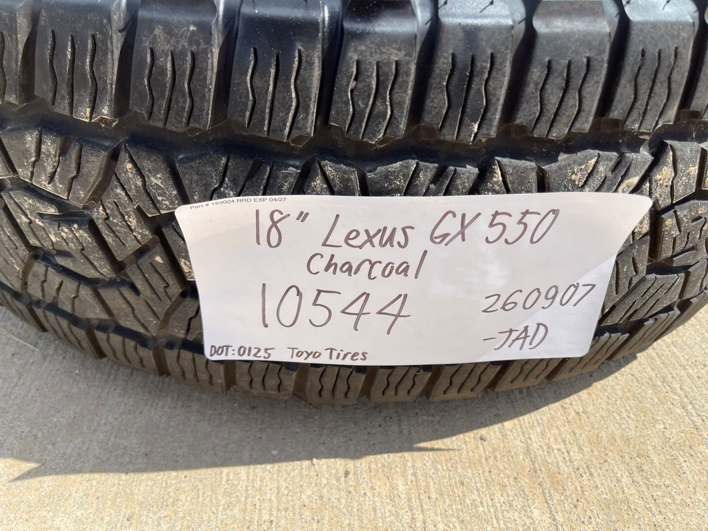 18" Toyota Tacoma TRD OEM 10544 wheels rims Land Cruiser Tundra SET TOYO A/T3
