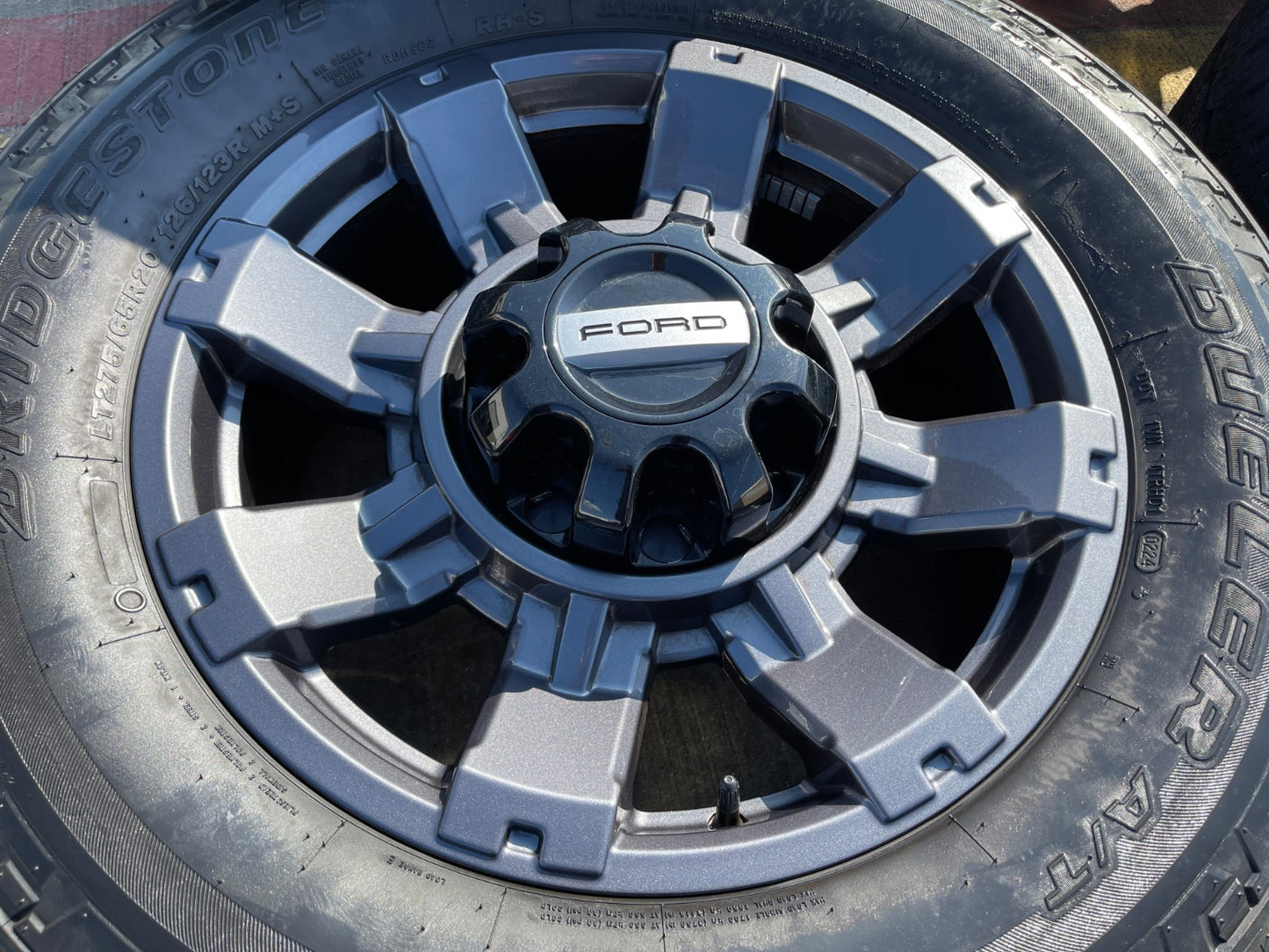 20" Ford F-250 F-350 OEM gray Lariat 10485 10296 wheels rims tires DISCOUNTED