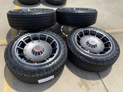 22" 22x10 Chevy Silverado Tahoe Suburban HARLEY DAVIDSON OEM wheels rims NEW 35"