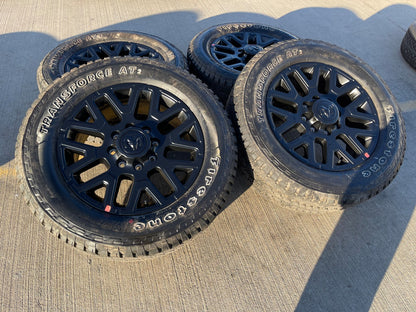 20" Dodge Ram 2500 3500 LARAMIE OEM 51649 wheels rims A/T2 2025 2026