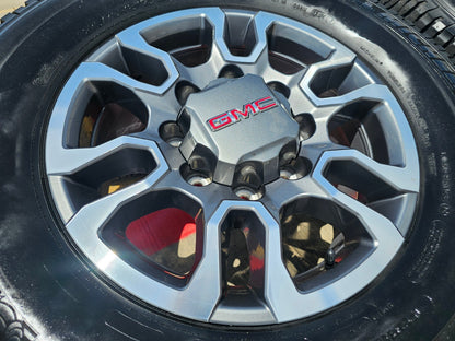 18" GMC Sierra AT4X Chevy Silverado 2500 3500 OEM wheels rims SET RIM# 5949 NEW