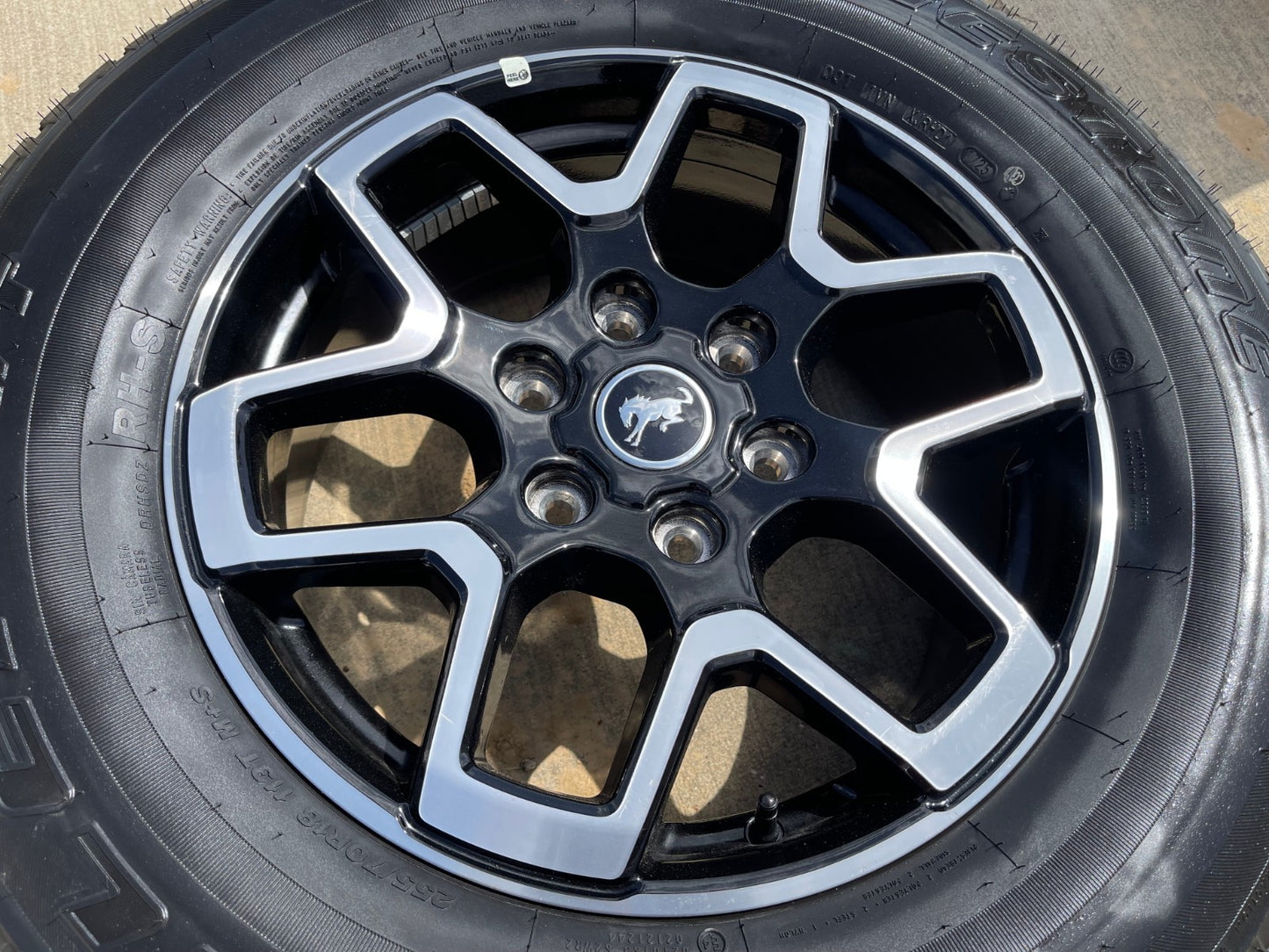 18" Ford Bronco wheel rim 95213 10389 Ranger spare 2023 2024 2025 2026 2027 NEW