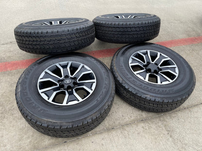 17" Toyota Tacoma 4Runner OEM wheels rims FJ 75259 NEW tires