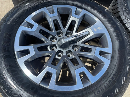 22" Hummer EV HEV 2500 OEM 8x165 wheels rims 2024 2025 2026 2027 NEW GOODYEAR