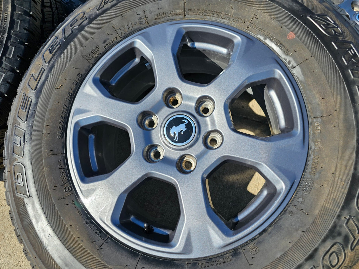 17" Ford Bronco Big Bend wheels rims 10384 OEM Ranger 2023 2024 2025 2026 NEW